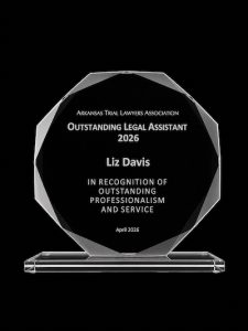 ATLA 2026 outstanding legal assisstant award - Liz Davis